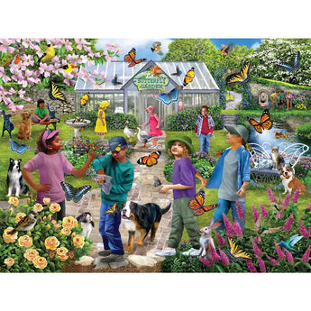 Set of 6 Mary Thompson Jigsaw Puzzles