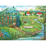 Set of 6 Mary Ann Vessey 300 Large Piece Jigsaw Puzzles Bits and Pieces