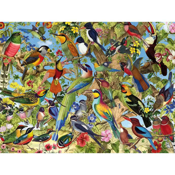 Fantastic Birds 500 Piece Jigsaw Puzzle