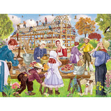 Jacobs Barn Raising 300 Large Piece Jigsaw Puzzle