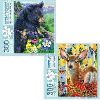 Set of 2 Bridget Voth 300 Large Piece Jigsaw Puzzles