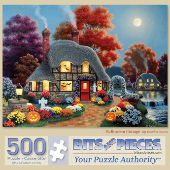 Halloween Cottage Jigsaw Puzzle