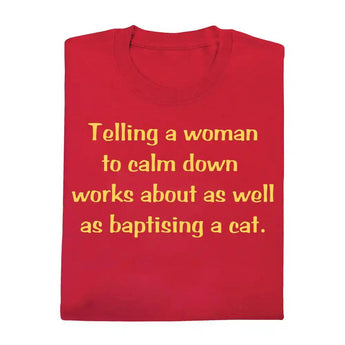 Baptising A Cat Tee