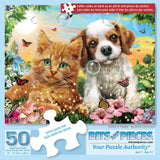 Kitten and Puppy Jigsaw Puzzle