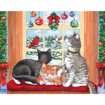 Set of 6 Early Winter Jigsaw Puzzles