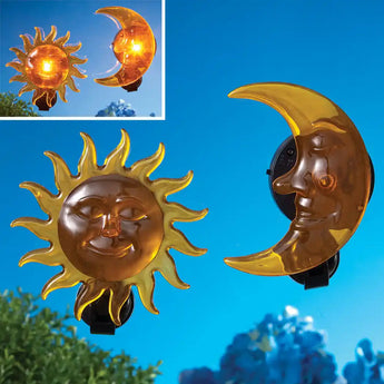 Solar Sun and Moon Home D eacutecor