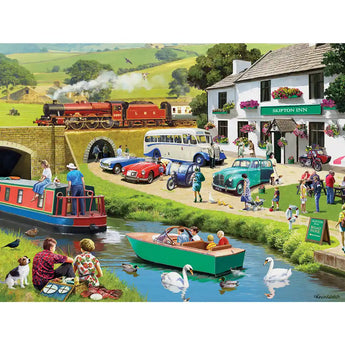 Set of 6 Kevin Walsh Jigsaw Puzzles