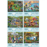 Set of 6 Mary Thompson Jigsaw Puzzles