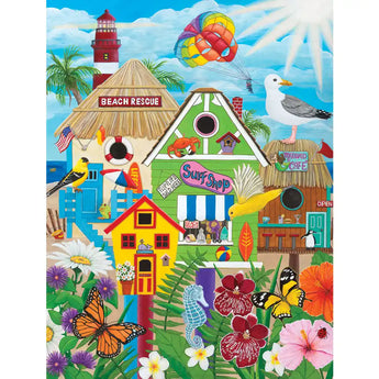 Birdhouse Beach Jigsaw Puzzle