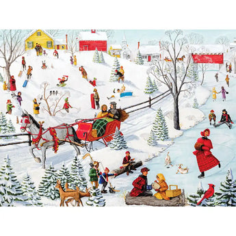 Winter Fun 500 Piece Jigsaw Puzzle