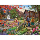 Wildflower Mountain Jigsaw Puzzle