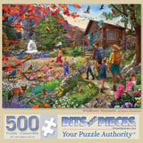 Wildflower Mountain Jigsaw Puzzle