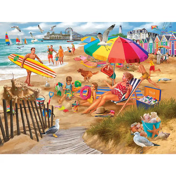 Seaside Summer Fun 500 Piece Jigsaw Puzzle