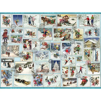 Set of 2  Barbara Behr Jigsaw Puzzles