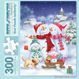 Snowman Family Jigsaw Puzzle