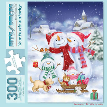 Snowman Family Jigsaw Puzzle