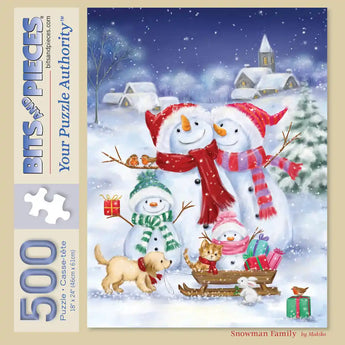 Snowman Family Jigsaw Puzzle