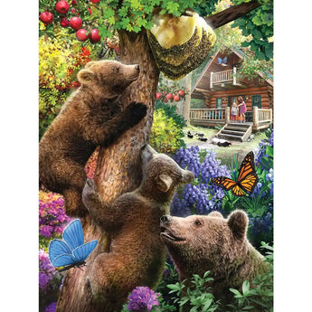 Set of 6 Larry Jones Jigsaw Puzzles