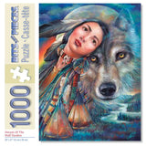 Dream of the Wolf Maiden Jigsaw Puzzle