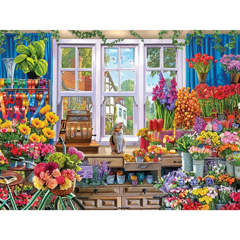 Set of 4 Steve Crisp Jigsaw Puzzles