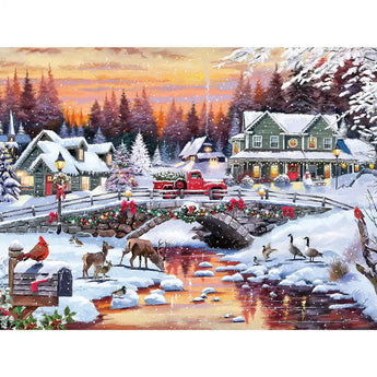 Set of 6 Macneil Studio 300 Piece Jigsaw Puzzles Bits and Pieces