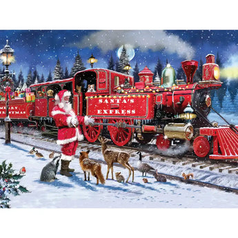 Santa Express Jigsaw Puzzle