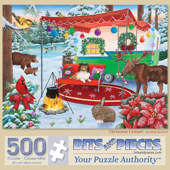 Christmas Camper Jigsaw Puzzle