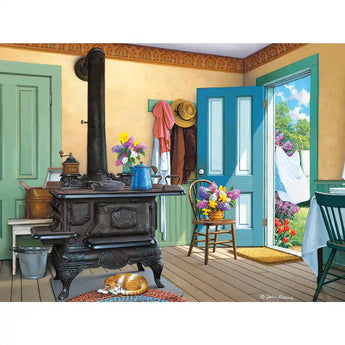 Set of 6 John Sloane Jigsaw Puzzles