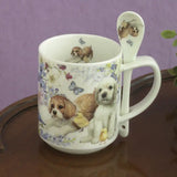 Puppy Mug with Spoon Set