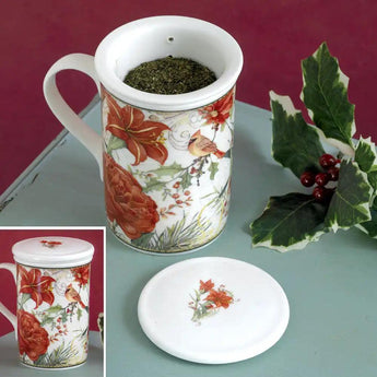 Cardinal Tea Steeper Set