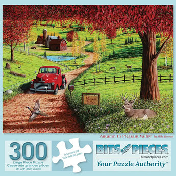 Autumn In Pleasant Valley Jigsaw Puzzle