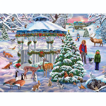 Holiday Gathering 300 Large Piece Jigsaw Puzzle