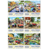 Set of 6 Kevin Walsh Jigsaw Puzzles