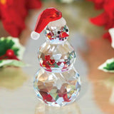 Crystal Hearts Snowman