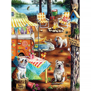 Happy Campers Jigsaw Puzzle - Bits and Pieces