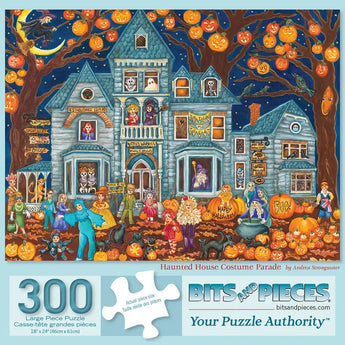 Haunted House Costume Parade Jigsaw Puzzle