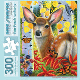 Little Fawns Autumn Jigsaw Puzzle