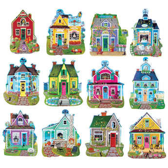 Mini Shaped Cottage Puzzles