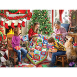 Christmas Quilting Jigsaw Puzzle