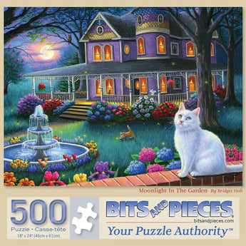 Moonlight In the Garden Jigsaw Puzzle