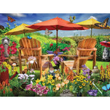 Garden Umbrellas Jigsaw Puzzle