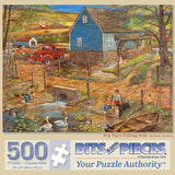 Pop Pops Fishing Hole 500 Piece Jigsaw Puzzle