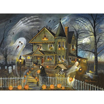 Set of 6 Halloween 1000 Piece Jigsaw Puzzles Bits and Pieces