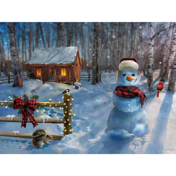 Frosty Friends Snowman Jigsaw Puzzle