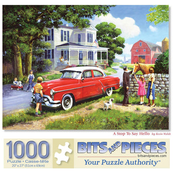 A Stop To Say Hello Jigsaw Puzzle