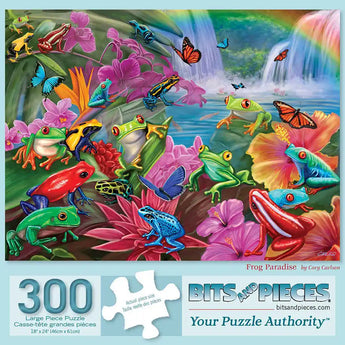 Frog Paradise Jigsaw Puzzle