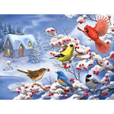 Winter Birds 300 Large Piece Jigsaw Puzzle