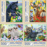 Set of 4 Bridget Voth Jigsaw Puzzles