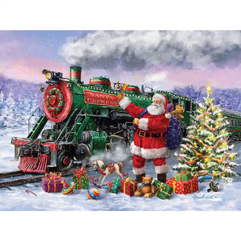 Santas Christmas Express Jigsaw Puzzle