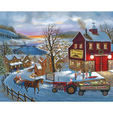 Santas on his Way 500 Piece Jigsaw Puzzle